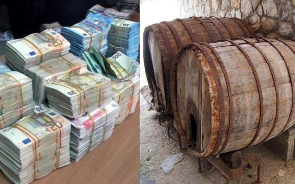 Υπόθεση κλοπής Φαρσάλων: Ηλικιωμένη γυναίκα βρίσκει 220.000 ευρώ να λείπουν από βαρέλι>