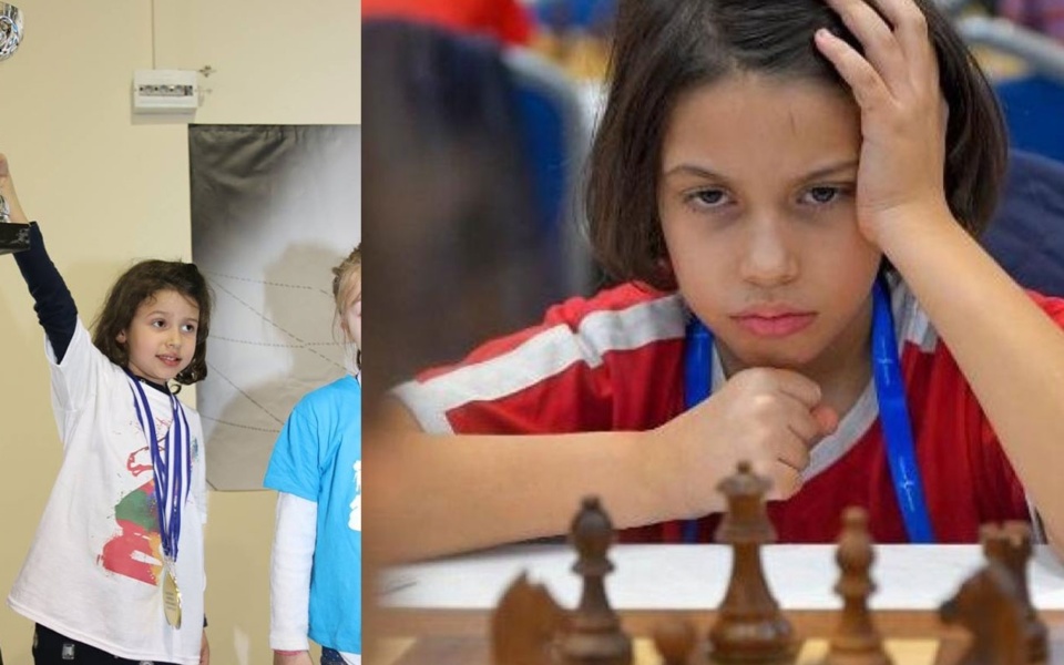 Η 9χρονη Μαριάνα Λάμπου: Πρωταθλητής Ευρώπης στο σκάκι>