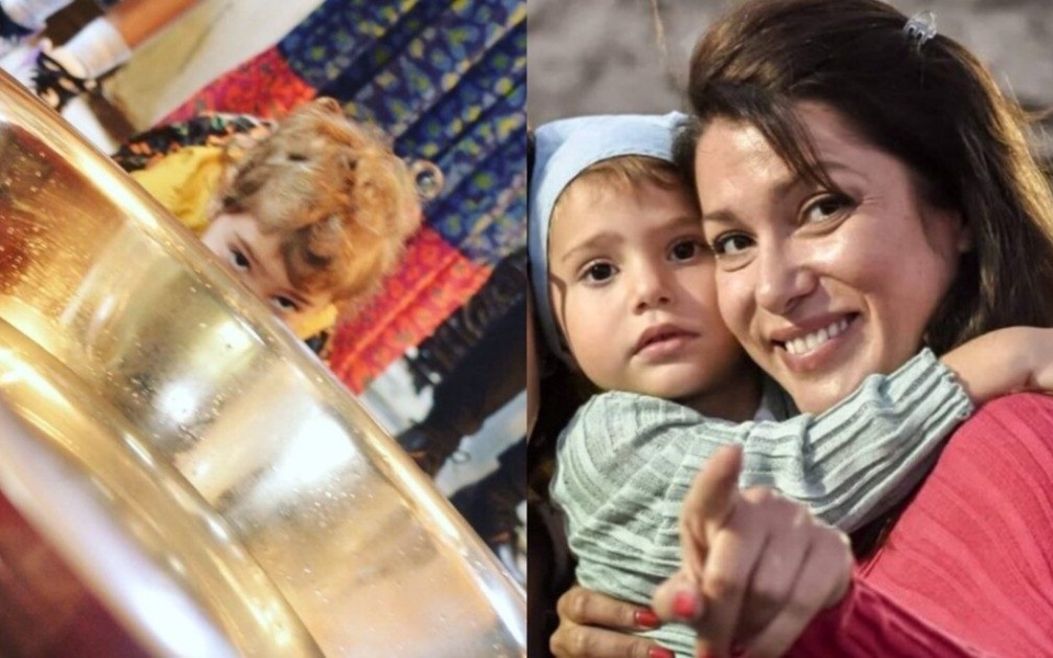 Η Κλέλια Ρένεση βαφτίζει την κόρη της Κοραλία με τρεις νονούς: Δείτε τις φωτογραφίες>