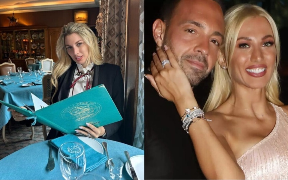 Η Κωνσταντίνα Σπυροπούλου στο Παρίσι: Πολυτελές δείπνο στο 5 αστέρων Hotel & Caviar Kaspia – Κόστος 60 ευρώ για 30 γραμμάρια!>
