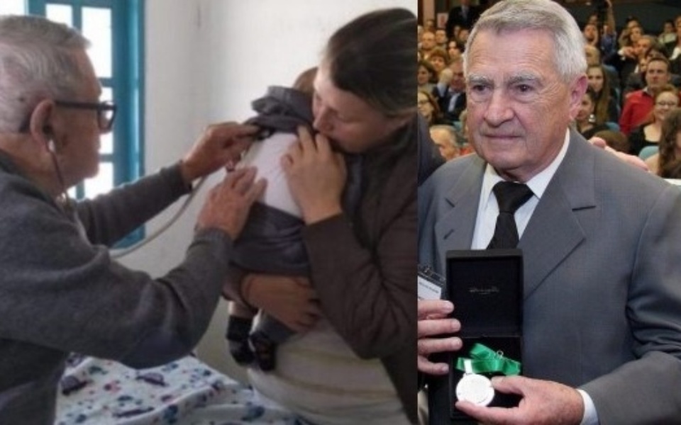 Ο 92χρονος παιδίατρος εξετάζει δωρεάν τα φτωχά παιδιά – Γνωρίστε τον Δρ Ιβάν Φοντούρα, τον Βραζιλιάνο παιδίατρο>