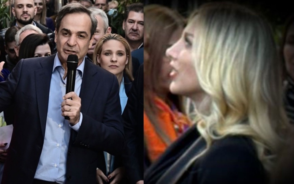 Ο πρωθυπουργός προειδοποιεί για «πολιτικό τερατούργημα»: Η Κωνσταντίνα Σπυροπούλου παρακολούθησε την ομιλία του Μητσοτάκη στη Γλυφάδα>