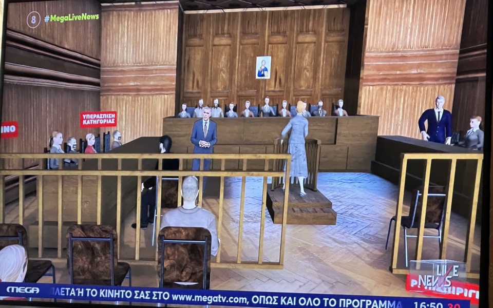 Συνεχίζεται η δίκη της Ρούλας Πισπιρίγου με την κατάθεση του παιδίατρου & την εικονική είσοδο του Νίκου Ευαγγελάτου>