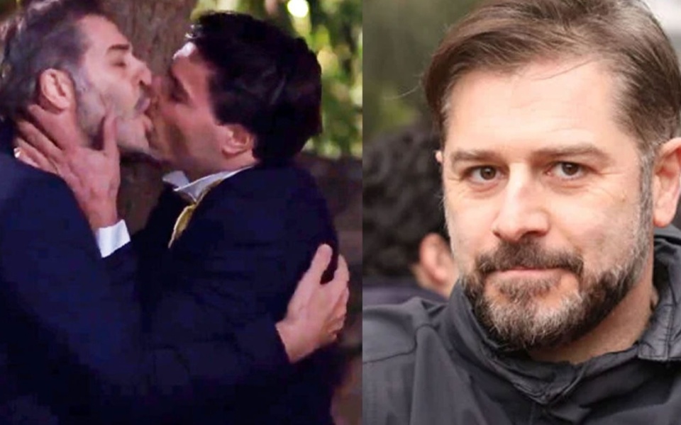 Το καλύτερο γκέι φιλί στην ελληνική τηλεόραση: Ο Αλέξανδρος Μπουρδούμης στις Σέρρες του Καπουτζίδη>
