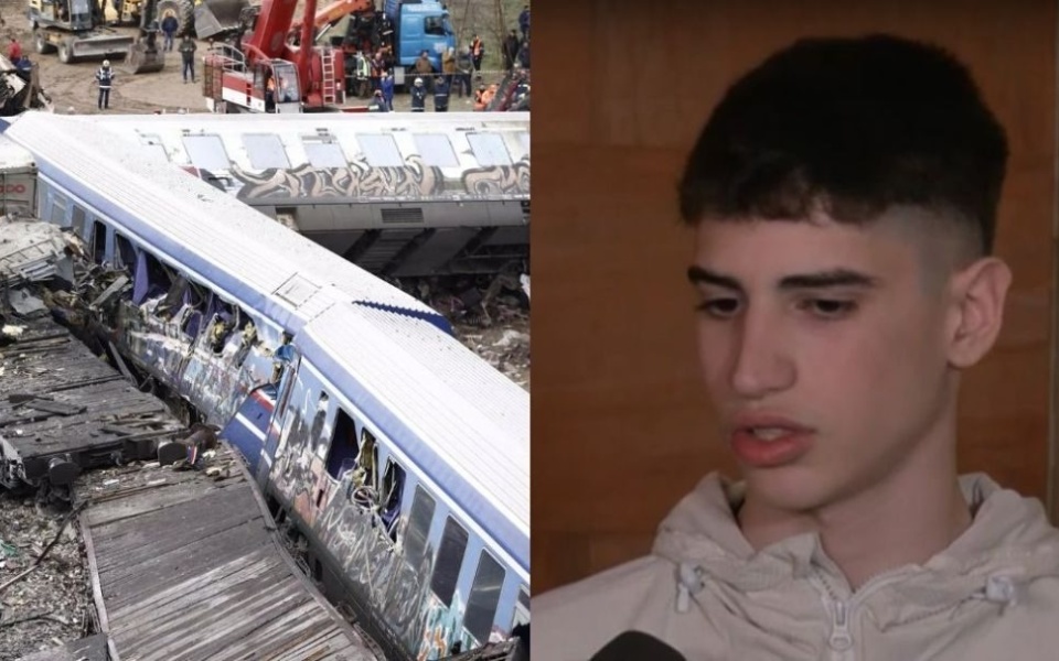 Τρεις νεαροί άνδρες τιμήθηκαν για τη διάσωση ζωών σε σιδηροδρομικό δυστύχημα στα Τέμπη>