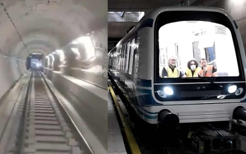 Δοκιμαστικά δρομολόγια μετρό Θεσσαλονίκης: Βίντεο του πρώτου τρένου και ενημέρωση για την πρόοδο>
