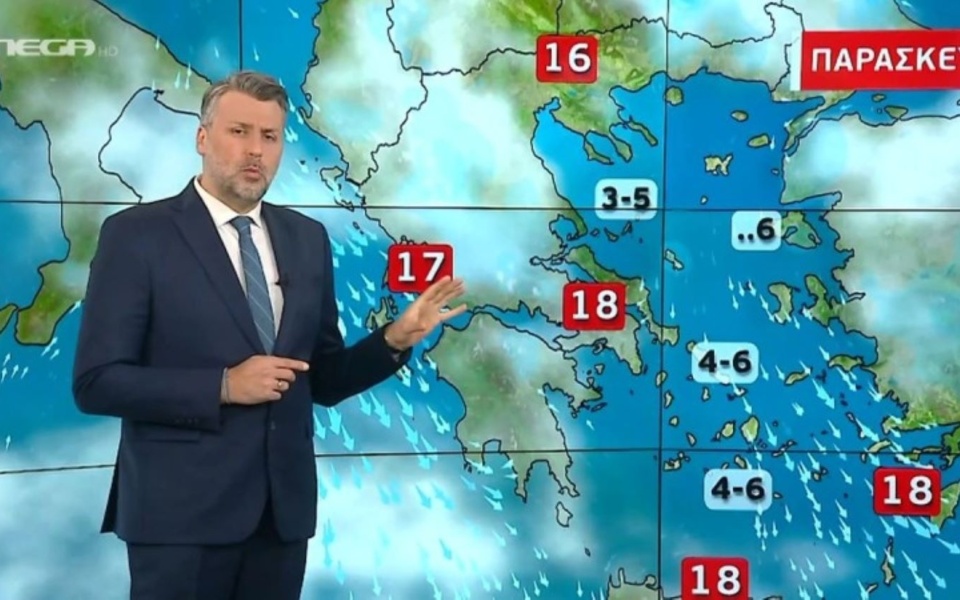 Έντονη προειδοποίηση του Γιάννη Καλλιάνου: Άστατος ο καιρός τη Μεγάλη Εβδομάδα με βροχή και «εισβολή» του κρύου σε όλη την Ελλάδα>