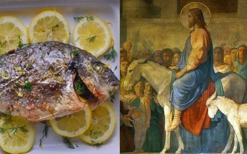 Εξηγήσεις: Γιατί τρώμε ψάρια την Κυριακή των Βαΐων>
