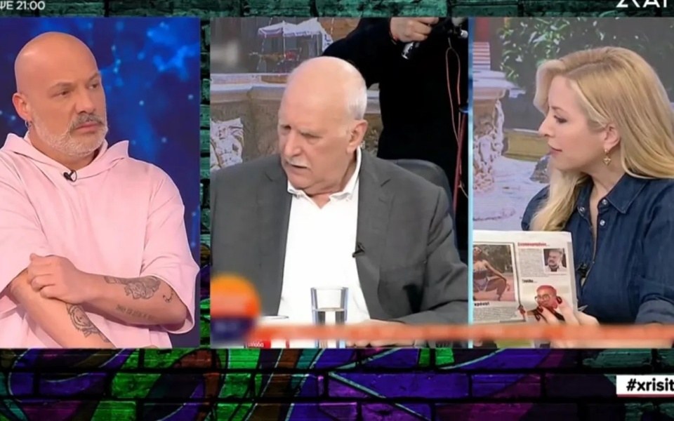 Γιώργος Παπαδάκης εναντίον Μαρίας Αναστασοπούλου: «Στον SKAI μπορεί να έχετε κάνει αυτά τα πράγματα, στον ANT1 όχι»>