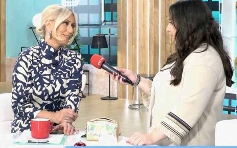 Η Μαρία Μπακοδήμου εκφράζει την επιθυμία της για Happy Entertainment Show | Συνέντευξη στο MEGA Καλημέρα>