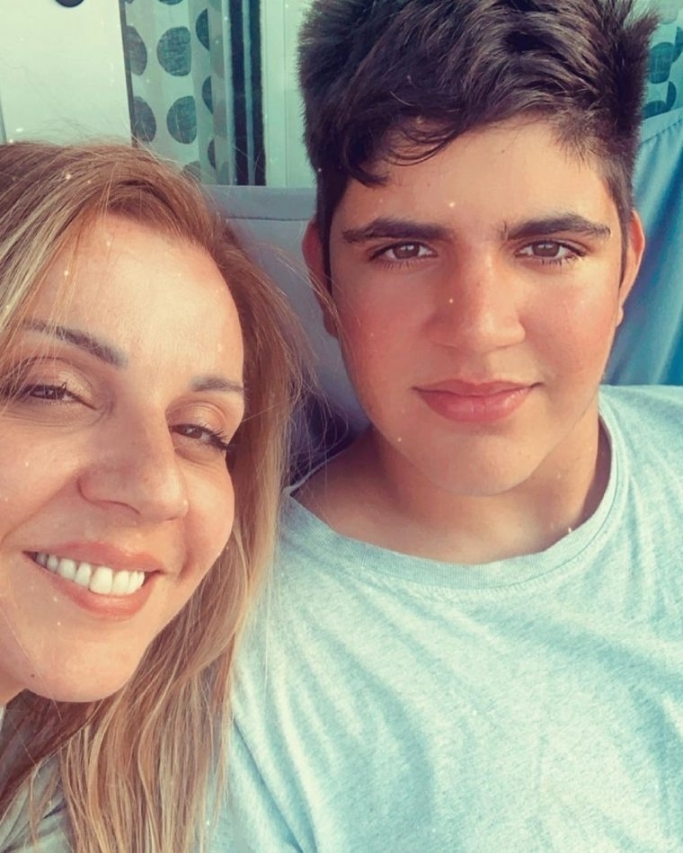 Η Ματίνα Νικολάου μοιράζεται σπάνιο στιγμιότυπο του 15χρονου γιου της στις πασχαλινές διακοπές στην Ιταλία