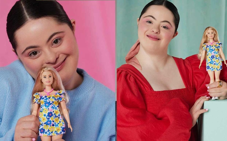 Η Mattel αποκαλύπτει τη νέα κούκλα Barbie με χαρακτηριστικά του συνδρόμου Down>