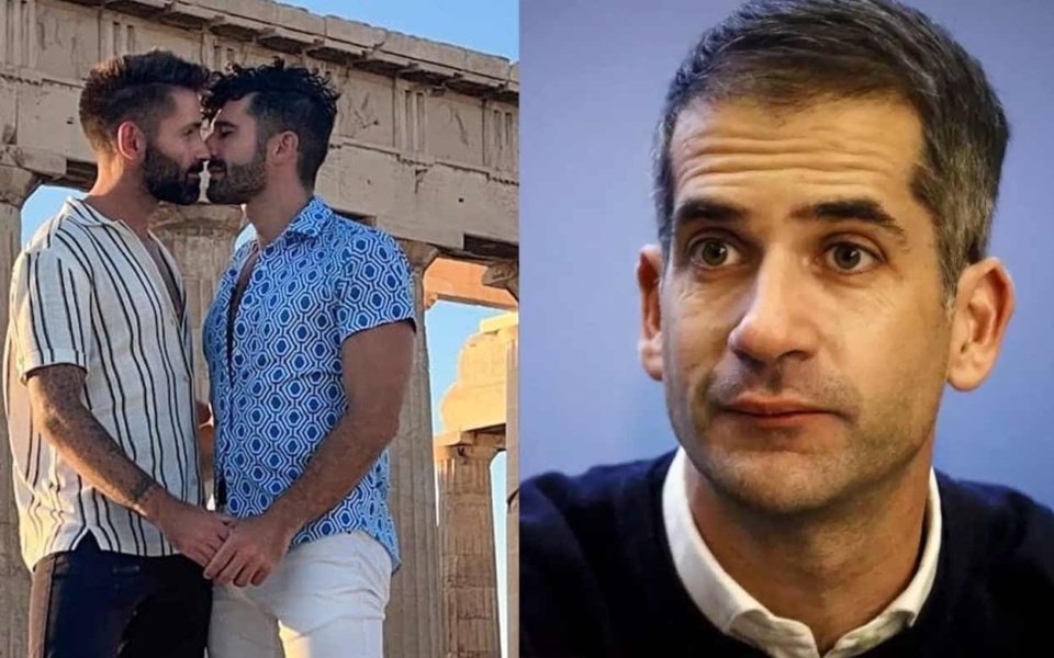 Ο δήμαρχος Αθηναίων Κώστας Μπακογιάννης ενθουσιασμένος που θα τελέσει τον πρώτο πολιτικό γάμο ομοφυλοφίλων>