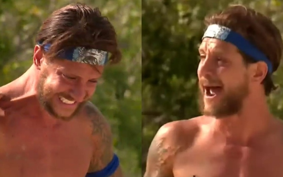 Ο Ηλίας Μπογδάνος καταρρέει στο Survivor, μη μπορώντας να δεχτεί την αλλαγή στάσης του πρώην φίλου του>