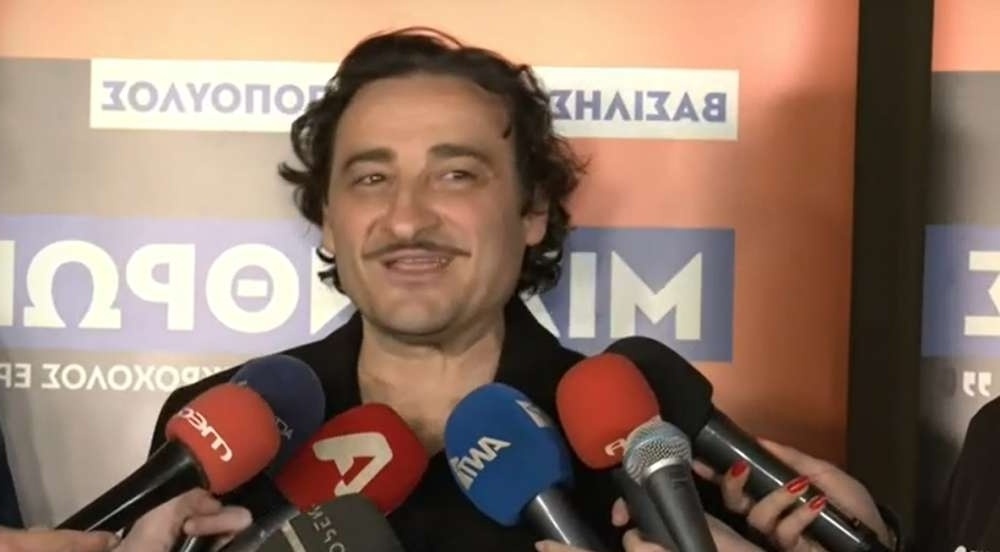 Ο ηθοποιός Βασίλης Χαραλαμπόπουλος αποφεύγει να σχολιάσει την υπόθεση του Αλέξη Γεωργούλη