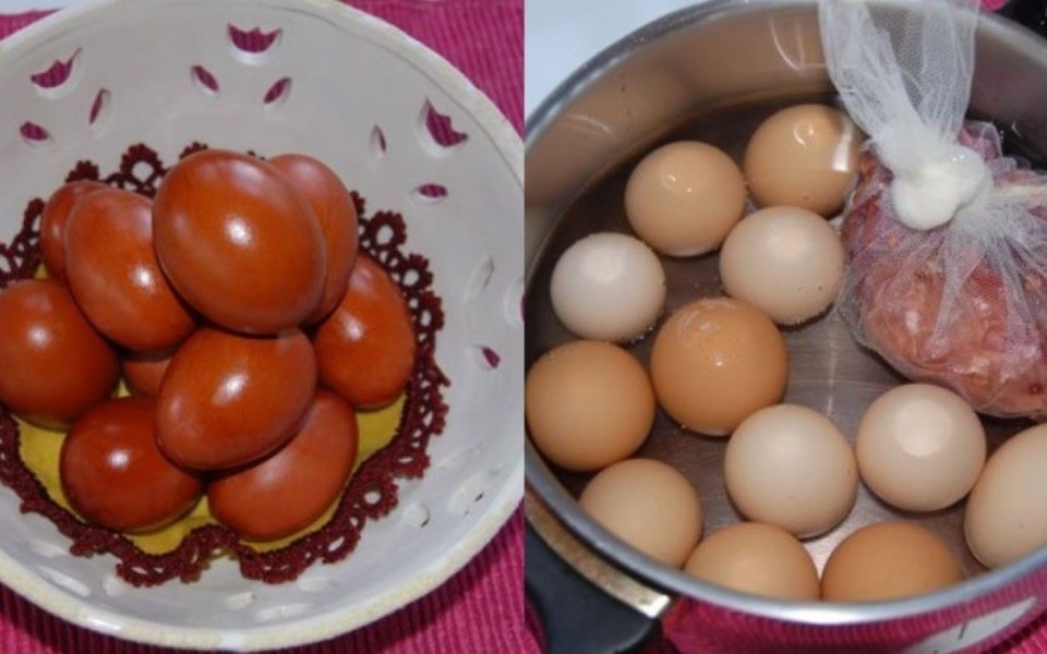 Παραδοσιακές & Οικολογικές Τεχνικές: Φυσικοί τρόποι βαφής πασχαλινών αυγών>