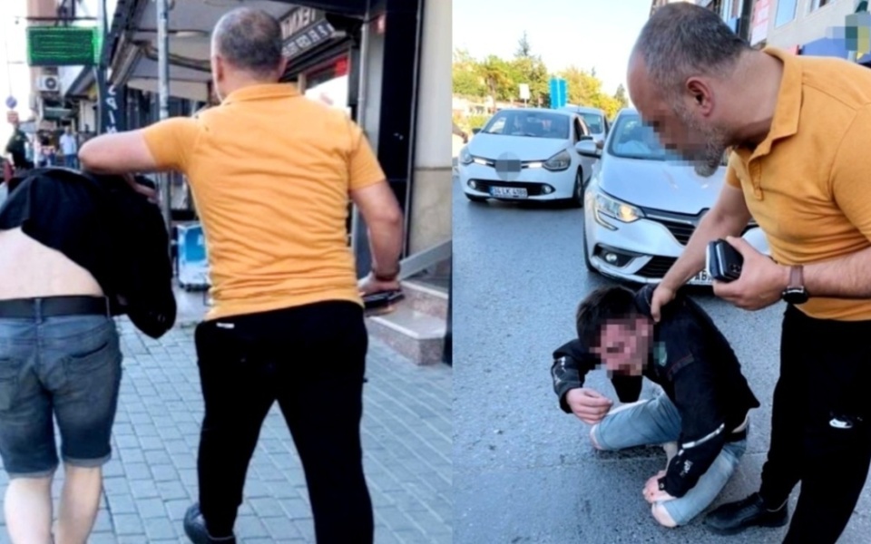Πατέρας χτυπάει έμπορο ναρκωτικών: Το περιστατικό στην Κωνσταντινούπολη γίνεται viral>