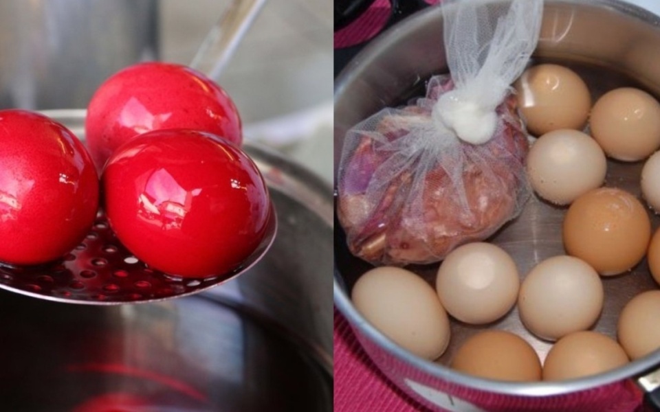 Πώς να βάψετε τα πασχαλινά σας αυγά όπως παλιά, παραδοσιακά και χωρίς τοξικές ουσίες.>
