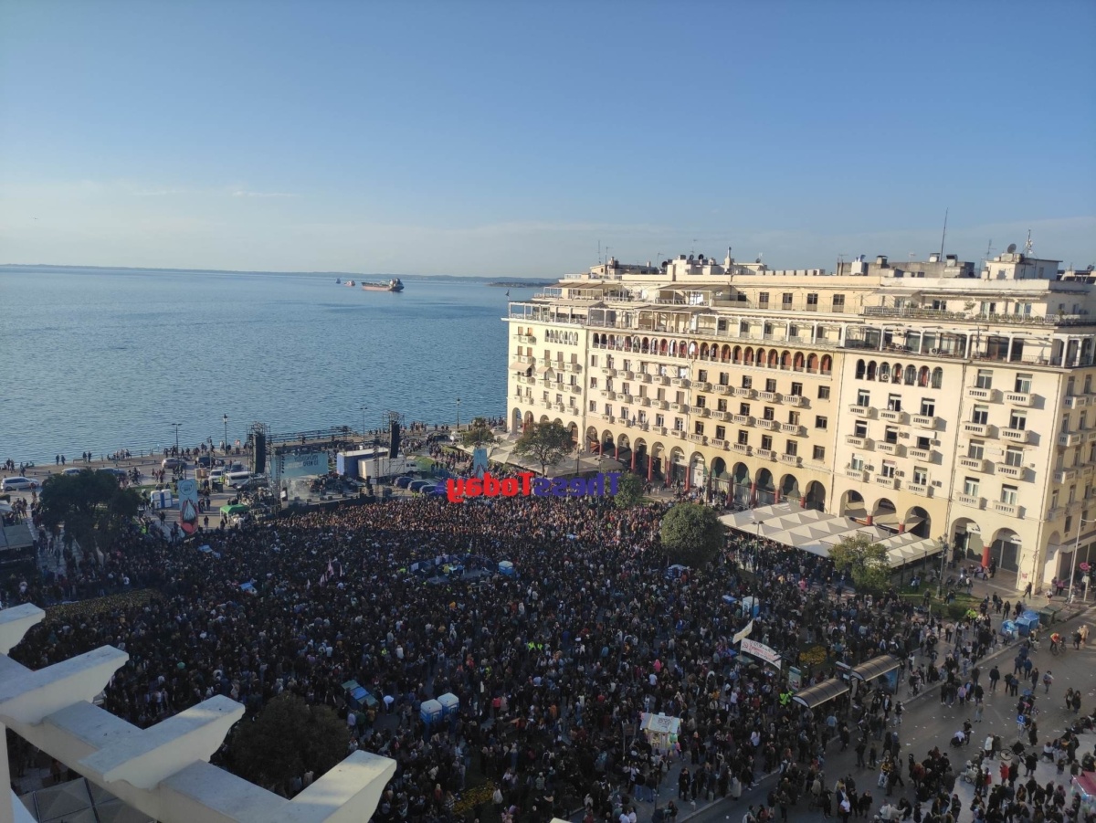 Τεράστια συναυλία στη Θεσσαλονίκη ενάντια στην ιδιωτικοποίηση του νερού