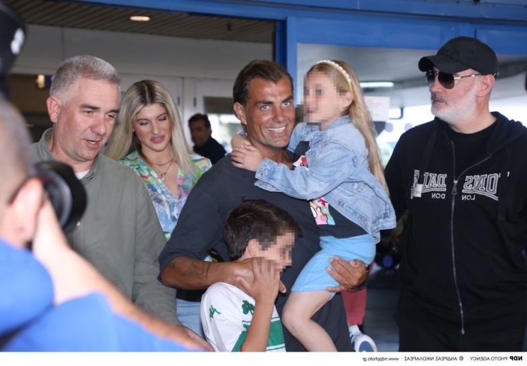Η γλυκιά επιστροφή του πρώην παίκτη του Survivor Στέλιου Χανταμπάκη στην Ελλάδα