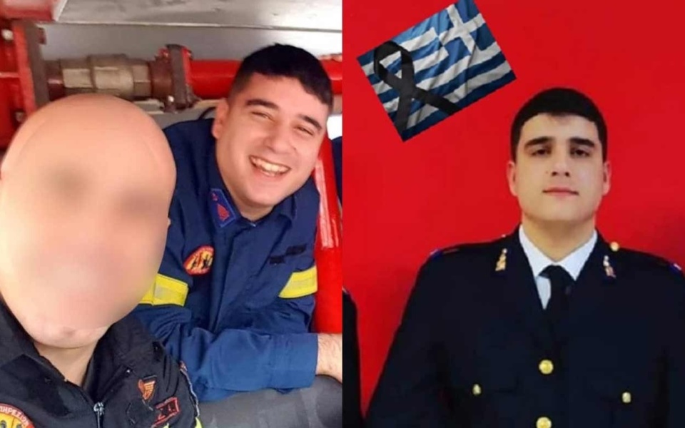 Η τραγωδία των Τεμπών στη Θεσσαλονίκη: Κηδεία του 23χρονου πυροσβέστη Νικήτα Καραθεοδώρου>