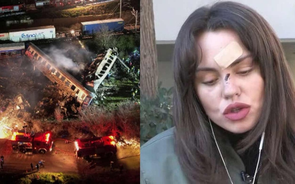 Μαρτυρία επιζώντος: Η θαυματουργή διαφυγή της Ευδοκίας Τσαγκλή από το δυστύχημα του τρένου στα Τέμπη>