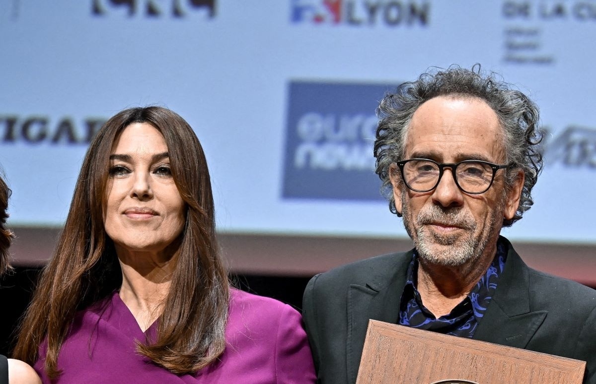 Monica Bellucci και Tim Burton: Ένα ειδύλλιο που γεννήθηκε στη Λυών | Paris Match Exclusive