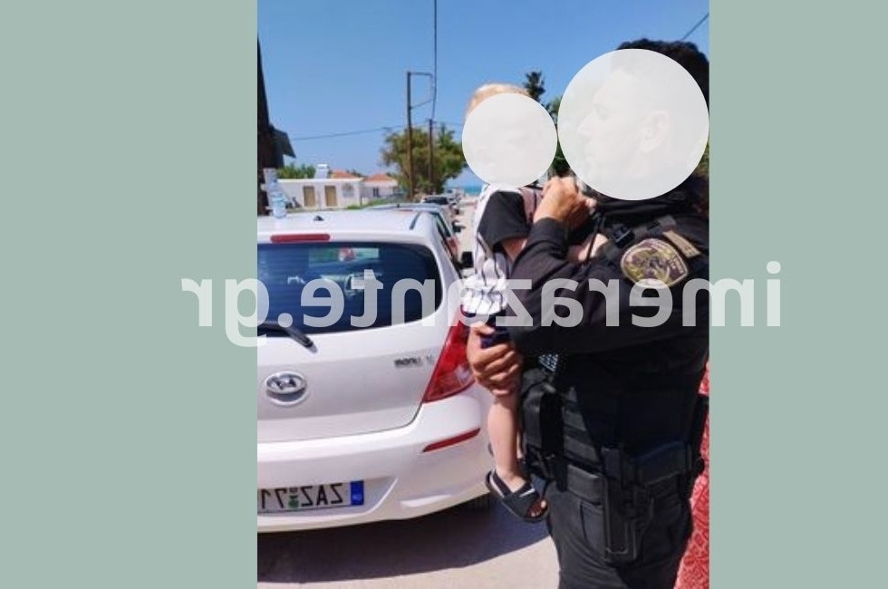 Παιδί κλειδωμένο στο αυτοκίνητο: Ζευγάρι Δανών συνελήφθη στη Ζάκυνθο