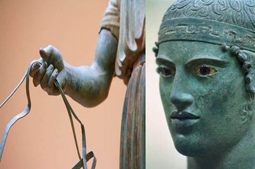 Σαγηνευτικά μάτια του Hneochos: Αρχαία ελληνική τέχνη και μαεστρία
