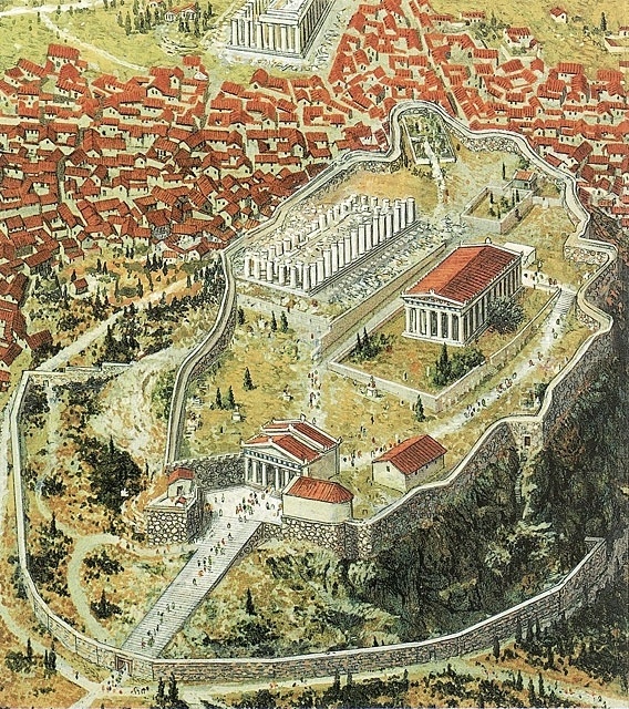 Τα αρχαία ονόματα της Αθήνας: Aktius, Kekropia, και μυθική προέλευση