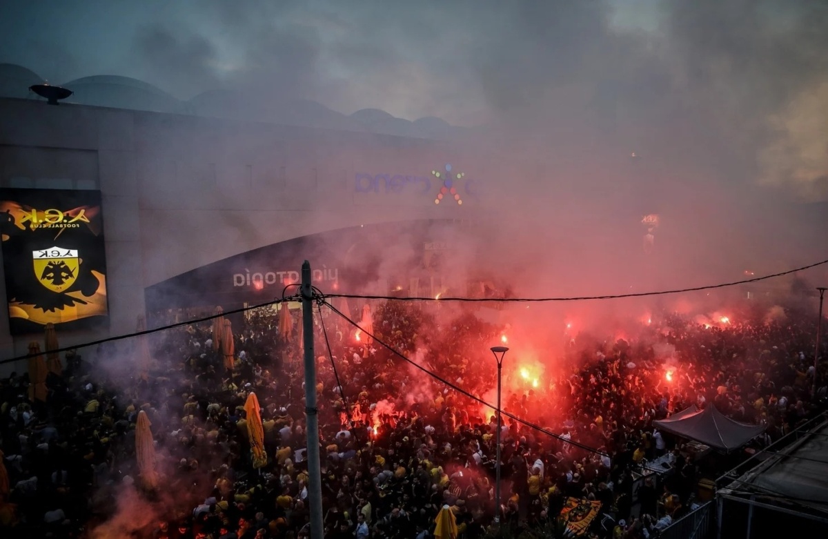 Θρίαμβος της ΑΕΚ: 13ος τίτλος πρωταθλήματος με νίκη 4-0 επί του Βόλου