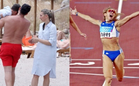 Φανή Χαλκιά: Χρυσή Ολυμπιονίκης απολαμβάνει εξόρμηση στην παραλία με τον σύζυγο και τα παιδιά της>