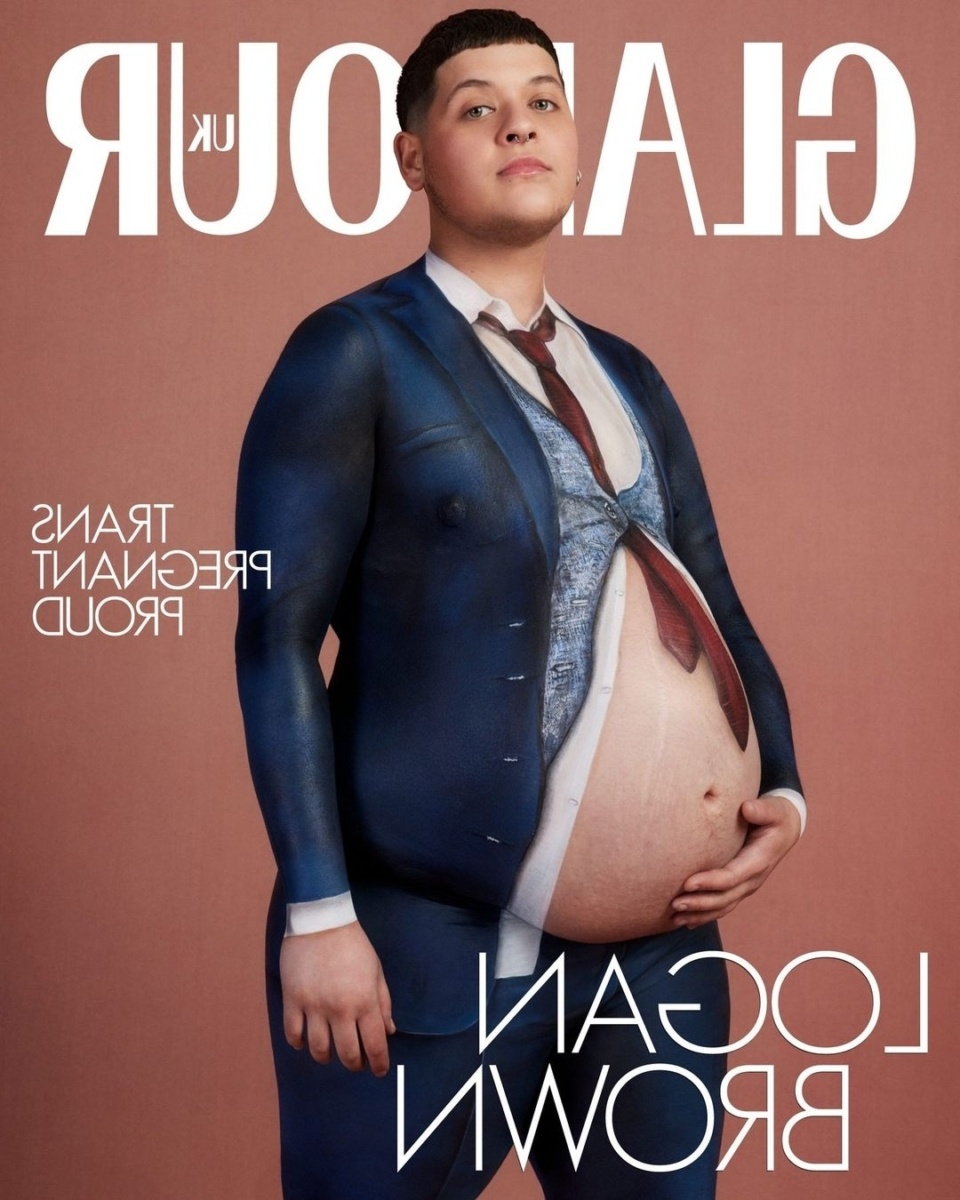 Γιορτάζοντας τον Μήνα Υπερηφάνειας: Έγκυος διεμφυλικός άνδρας στο εξώφυλλο του Glamour