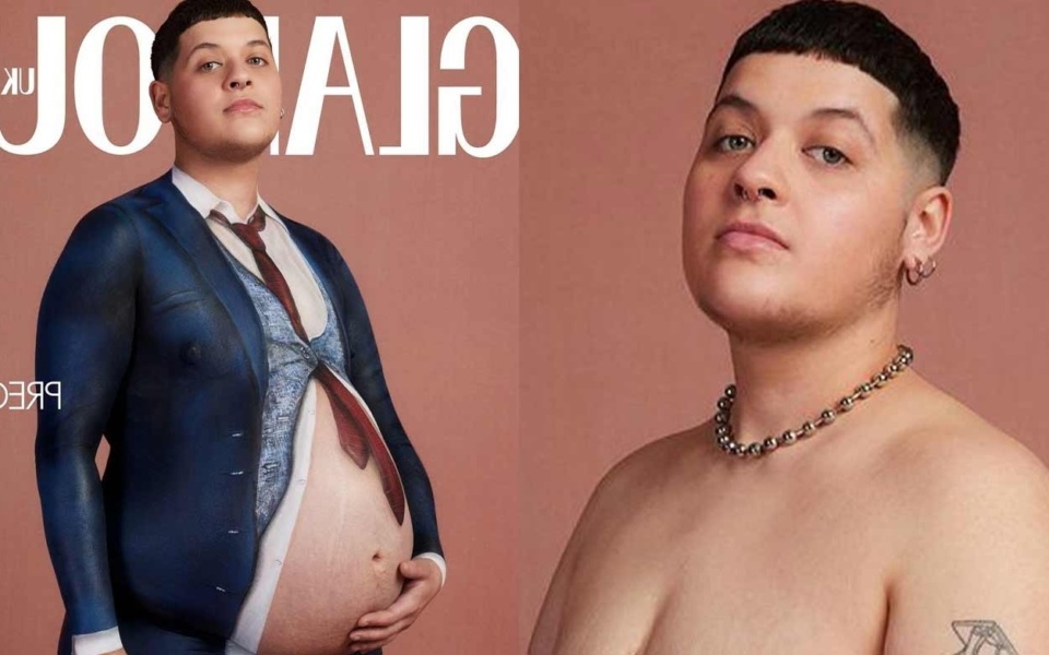 Γιορτάζοντας τον Μήνα Υπερηφάνειας: Έγκυος διεμφυλικός άνδρας στο εξώφυλλο του Glamour>