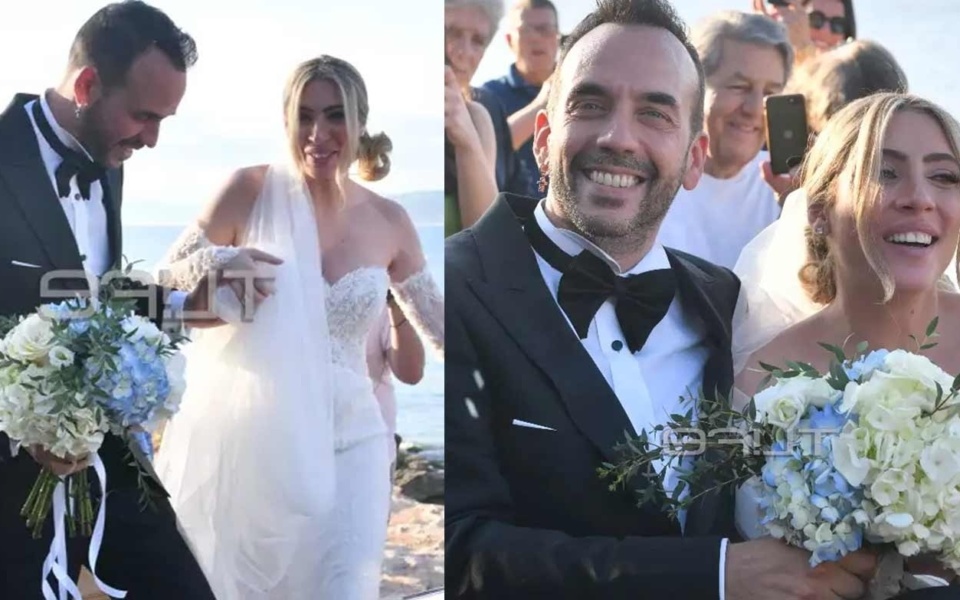 Ο Πάνος Μουζουράκης και η Μαριλού Κοζάρη παντρεύτηκαν>