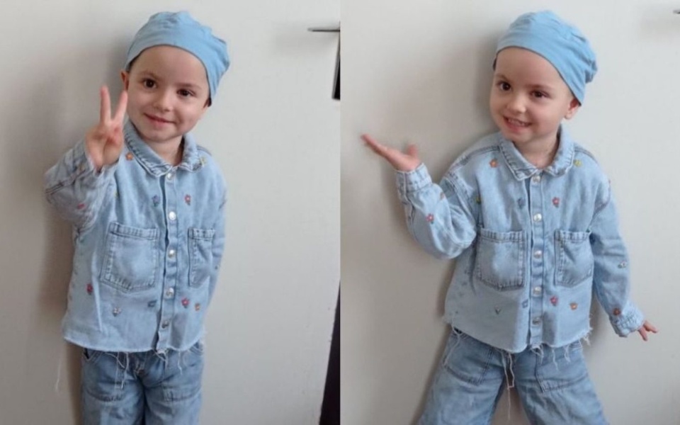 Νικηφόρα μάχη: Η 3χρονη Μαρία νικά τον καρκίνο στην Ελλάδα>