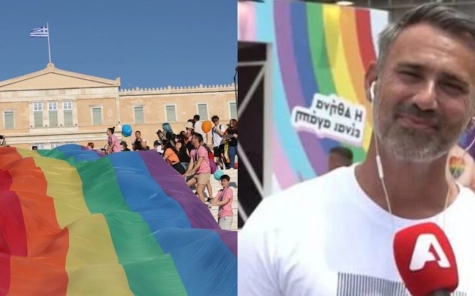 Ο Γιώργος Καπουτζίδης στο Athens Pride 2023: Αγκαλιάζοντας την ελευθερία και την ασφάλεια>