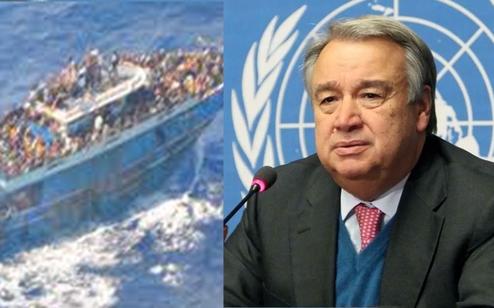 Ο Γκουτέρες ζητά ευρωπαϊκή ενότητα: Κρίση ναυαγίου στην Πύλο και κατηγορίες κατά Αιγυπτίων διακινητών>