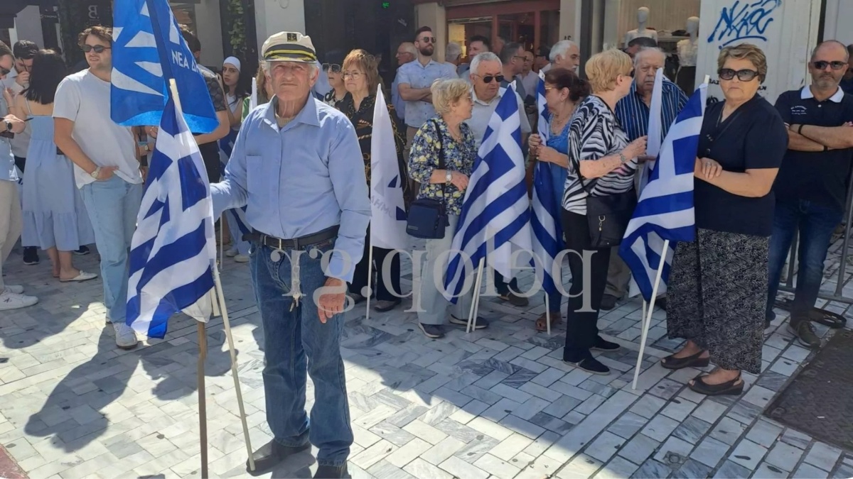 Ομιλία του Κυριάκου Μητσοτάκη στην Πάτρα με μεγάλη δεξίωση