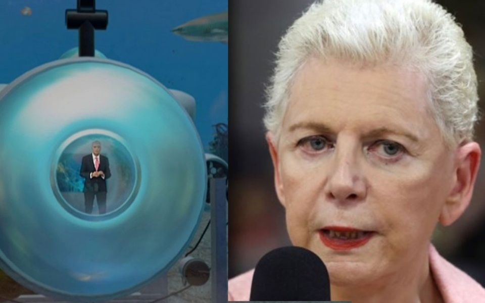 «Προσευχηθείτε για τον Νίκο Ευαγγελάτο»: Έλενα Ακρίτα’s Troll and the Titan Submarine Dive | Viral Sensation και ιστορική εξερεύνηση ναυαγίου>