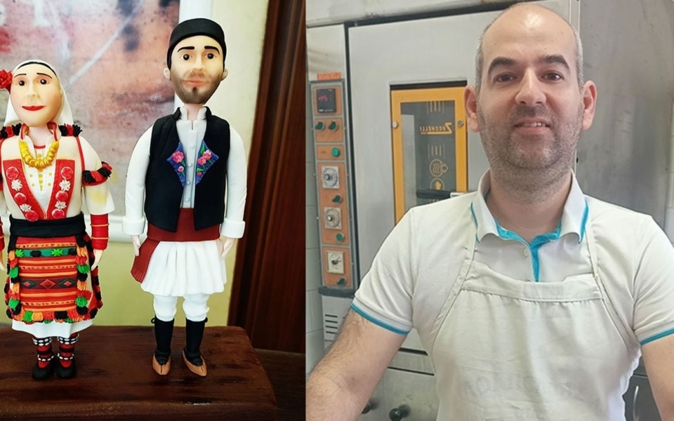 Sugar Paste Dolls: Παραδοσιακή ενδυματολογία από το ζαχαροπλαστείο Νέας Πέλλας>