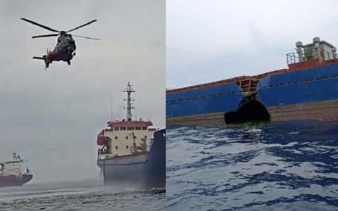Τούρκοι ναυτικοί αρνούνται τη βοήθεια: Σύγκρουση φορτηγού πλοίου ανοικτά της Χίου>