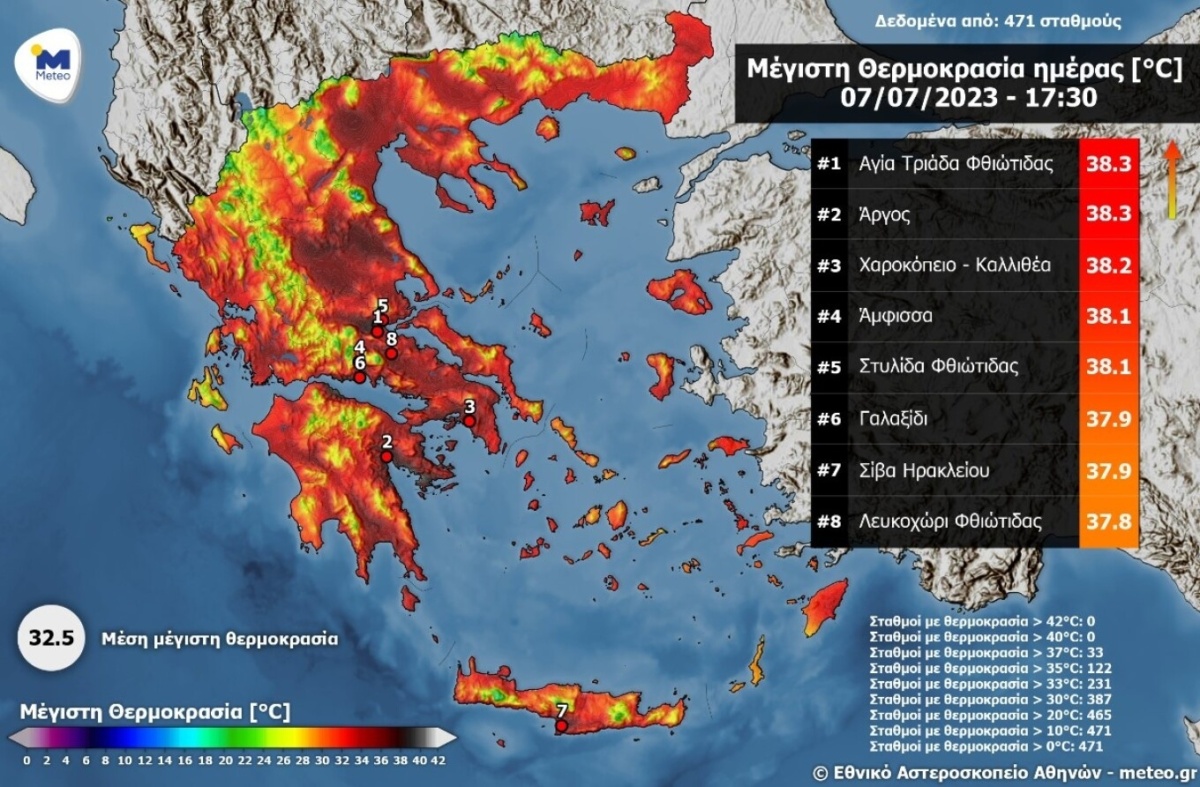 Επικείμενος καύσωνας: Ξεπερνώντας τους 40°C στην Ελλάδα | Expert Insights & Latest Updates