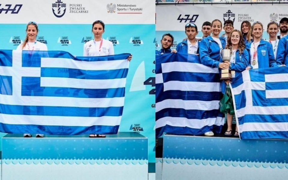 Οι Έλληνες αθλητές κυριαρχούν στο Ευρωπαϊκό Πρωτάθλημα Ιστιοπλοΐας με 6 μετάλλια>